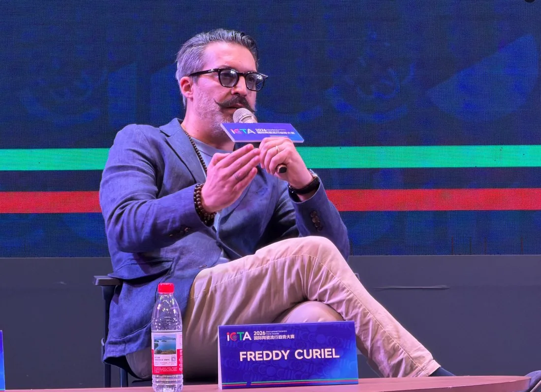 Freddy Curiel, Secretary General of IDA and CEO of Lapis Studio, speaking at the forum